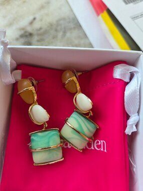 Statement earrings worn once